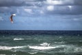 Kite Surfing at Gold Coast Royalty Free Stock Photo