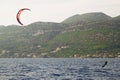 Kite Surfing Near Korcula Town