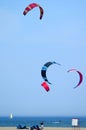 Kite Surfing Shore Royalty Free Stock Photo