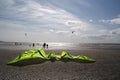 Kiteboard at beach