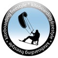 Kiteboarding Freestyle Rider Icon