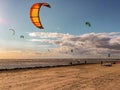 Kiteboarding spot on the Gulf of Finland