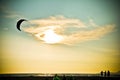 kiteboarding Royalty Free Stock Photo