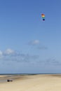Kitebuggy on the beach Royalty Free Stock Photo