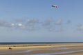 Kitebuggy on the beach Royalty Free Stock Photo