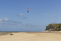 Kitebuggy on the beach