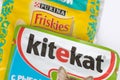 Kitekat and Friskies Royalty Free Stock Photo