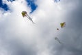 Kites in sky Royalty Free Stock Photo