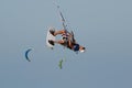 Kitesurf jump on sky 2