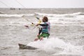 Kitesurf Worldcup 2010 Royalty Free Stock Photo