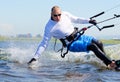 Kitesurfer Royalty Free Stock Photo