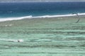 Kitesurfer in La Digue, Seychelles