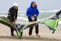 Kitesurfers