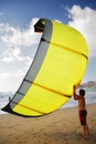 Kitesurfing Royalty Free Stock Photo