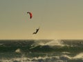Kitesurfing Royalty Free Stock Photo