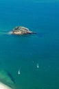 Kitesurfing at Portinho da Arrabida beach