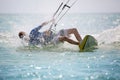 Kitesurfing Royalty Free Stock Photo