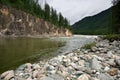 Kitoy river. Siberia. East Sayan Mountains. Royalty Free Stock Photo