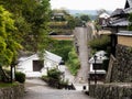 Historic downtown Kitsuki, an old Japanese castle town in Oita prefecture