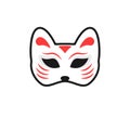 Kitsune mask icon.