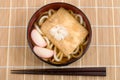 Kitsune udon noodles