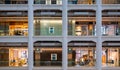 Kitte Shopping Complex Interior Facade, Tokyo, Japan