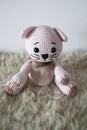 Kitten Amigurumi. Crochet Stuffed Animal. Ecofriendly Toy