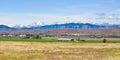 The Kittitas County in late Spring and the Stuart Range