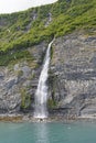 Kittiwake Rookery by a Remote Waterfall