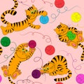 Kitty cat background. pet texture Royalty Free Stock Photo