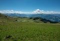 Kitzbuheler Horn panoramic view of the peak