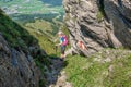 Kitzbuheler Horn panoramic view of the peak