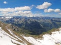 Kitzsteinhorn glacier in summer