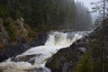 Kivach Falls in Republic of Karelia Russian North