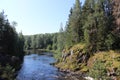 Karelia â Waterfall Kivach Royalty Free Stock Photo