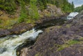 Kivach waterfall in Karelia Russia