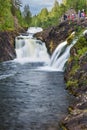 Kivach waterfall in Karelia Russia