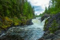 Kivach waterfall