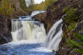 Kivach waterfall on the river Suna, Karelia, Russia
