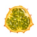 Kiwano fruit