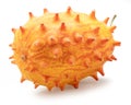 Kiwano fruit isolated on white background Royalty Free Stock Photo