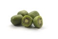 Kiwi berries. (actinidia arguta) Royalty Free Stock Photo