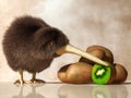 Kiwi Bird, Kiwifruit