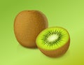 Kiwi. Exotic ripe juicy fruit