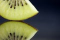 Kiwi Fruit Macro Royalty Free Stock Photo