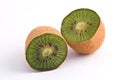 Kiwi fruit sections Royalty Free Stock Photo