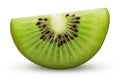 Kiwi fruit slice Royalty Free Stock Photo