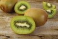 Kiwi fruit sliced Royalty Free Stock Photo