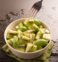 Kiwi fruit sliced Royalty Free Stock Photo