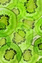 Kiwi fruit slices Royalty Free Stock Photo